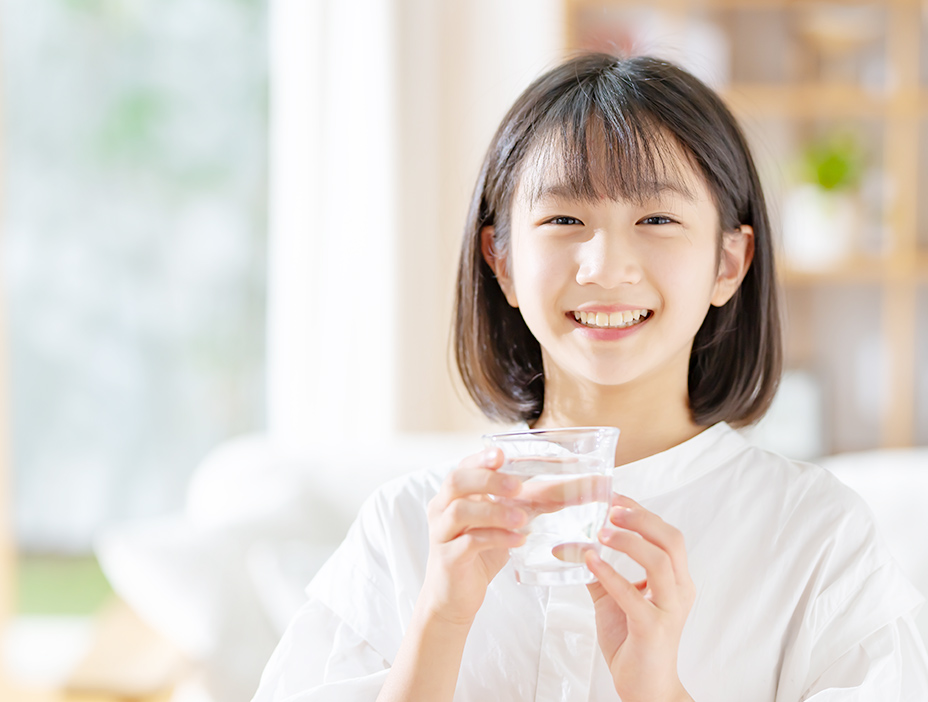 子供に飲ませたい、 安心して飲める。